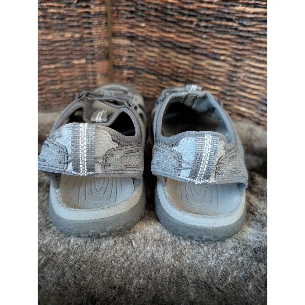 KEEN Men's SOLR High-Performance Closed Toe Water Sandals Gray Size 8 Beach Vaca